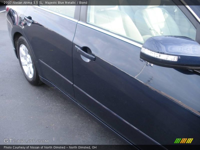 Majestic Blue Metallic / Blond 2007 Nissan Altima 3.5 SL
