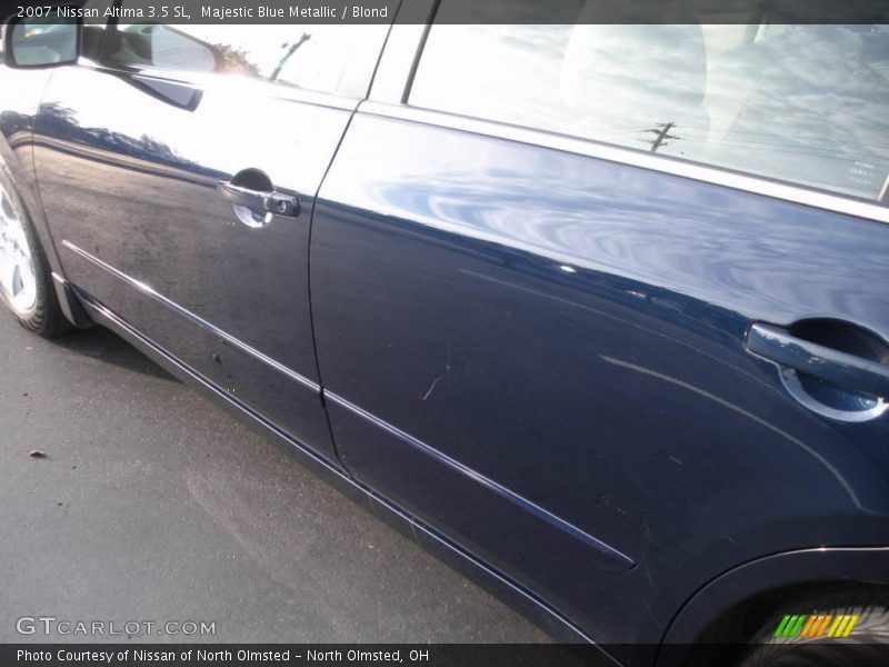 Majestic Blue Metallic / Blond 2007 Nissan Altima 3.5 SL