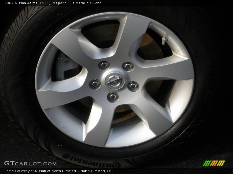 Majestic Blue Metallic / Blond 2007 Nissan Altima 3.5 SL