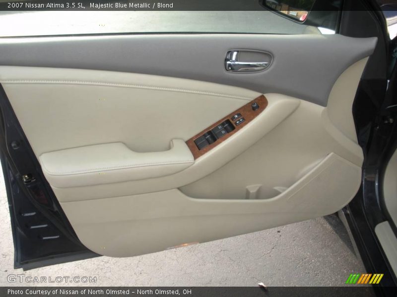 Majestic Blue Metallic / Blond 2007 Nissan Altima 3.5 SL