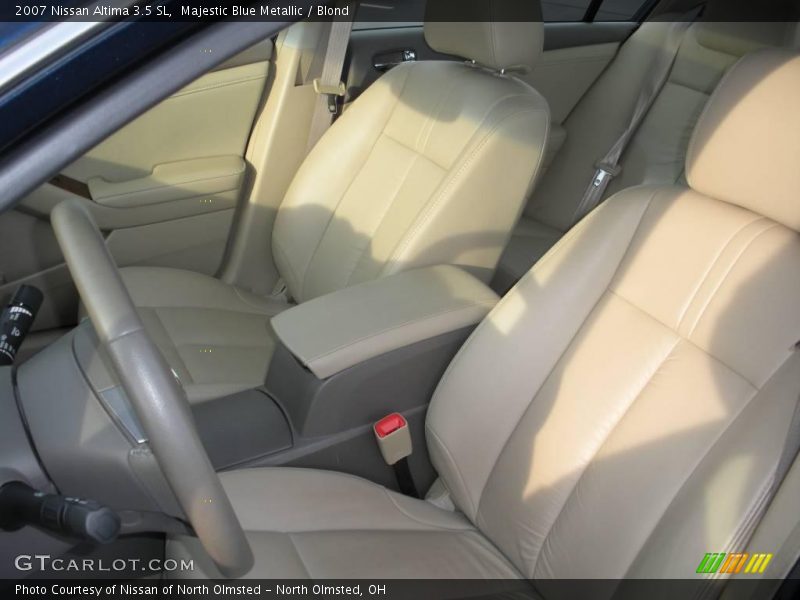 Majestic Blue Metallic / Blond 2007 Nissan Altima 3.5 SL