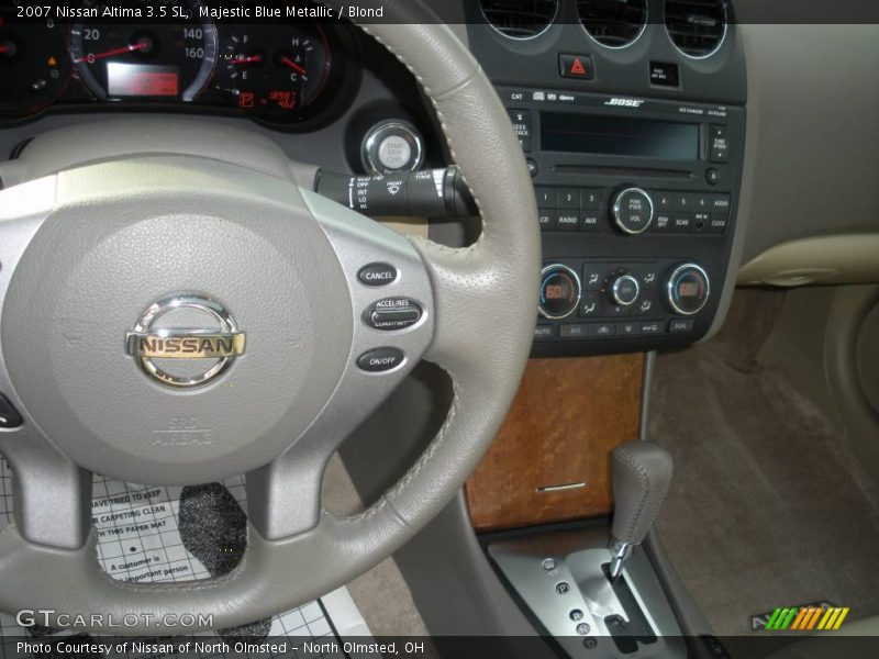 Majestic Blue Metallic / Blond 2007 Nissan Altima 3.5 SL