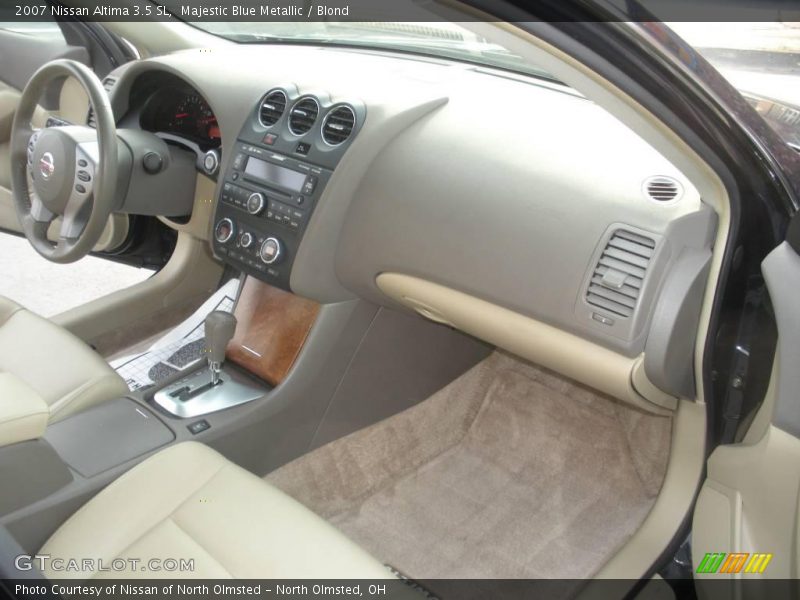 Majestic Blue Metallic / Blond 2007 Nissan Altima 3.5 SL