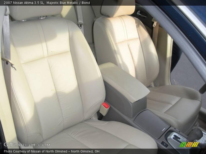 Majestic Blue Metallic / Blond 2007 Nissan Altima 3.5 SL