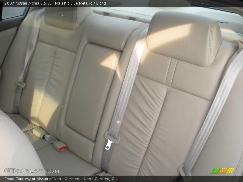 Majestic Blue Metallic / Blond 2007 Nissan Altima 3.5 SL
