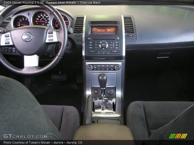 Radiant Silver Metallic / Charcoal Black 2008 Nissan Maxima 3.5 SE