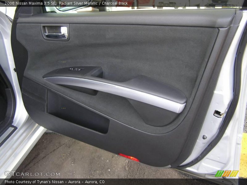 Radiant Silver Metallic / Charcoal Black 2008 Nissan Maxima 3.5 SE