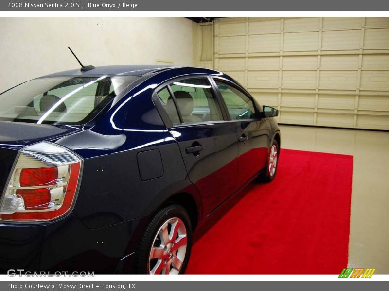 Blue Onyx / Beige 2008 Nissan Sentra 2.0 SL