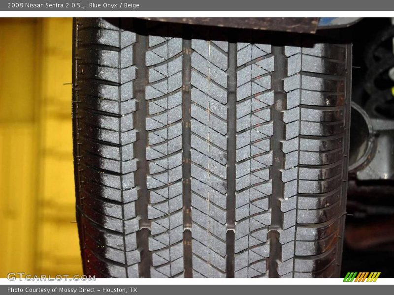 Blue Onyx / Beige 2008 Nissan Sentra 2.0 SL