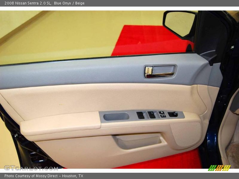 Blue Onyx / Beige 2008 Nissan Sentra 2.0 SL