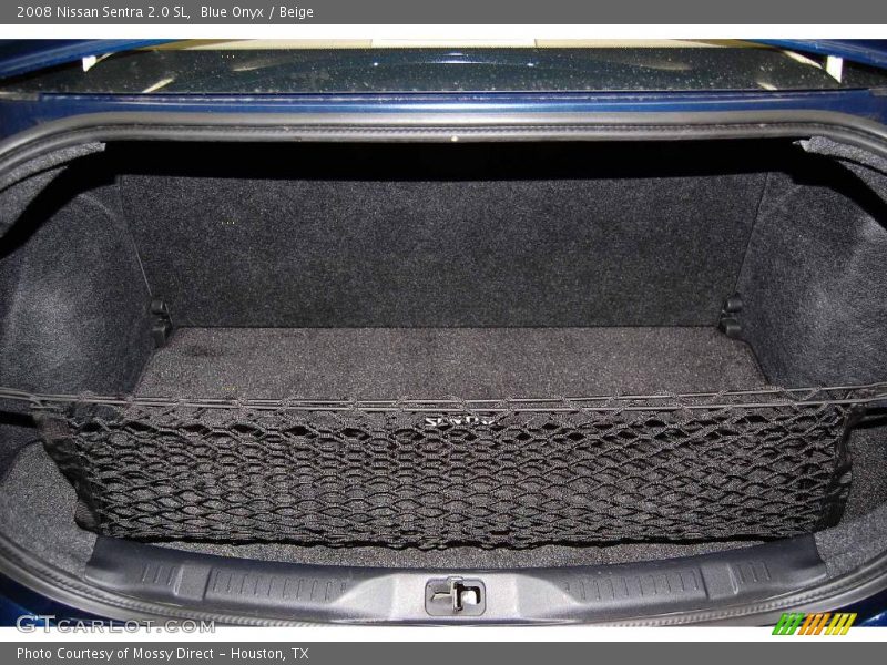 Blue Onyx / Beige 2008 Nissan Sentra 2.0 SL