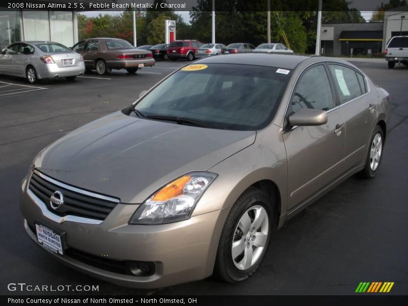 Pebble Beach Metallic / Charcoal 2008 Nissan Altima 2.5 S