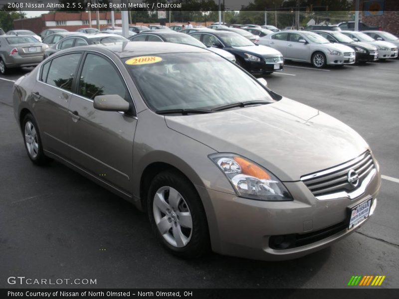 Pebble Beach Metallic / Charcoal 2008 Nissan Altima 2.5 S