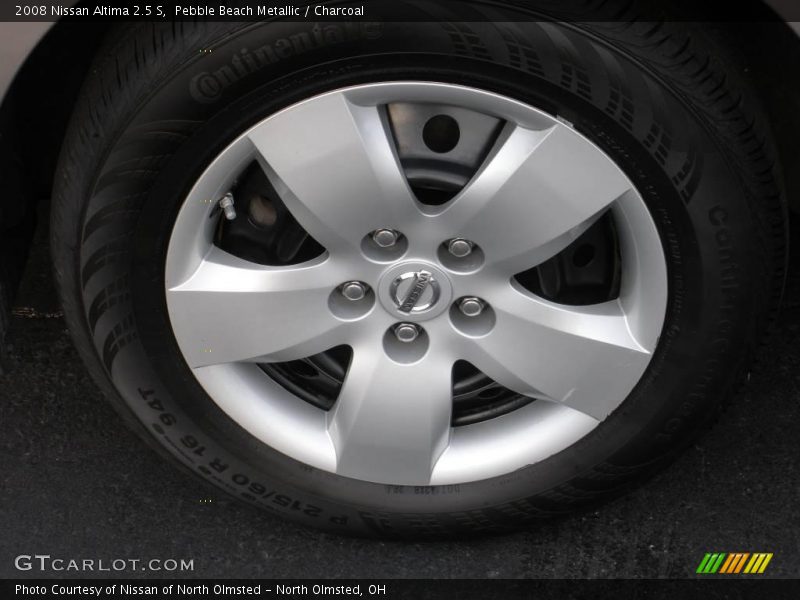 Pebble Beach Metallic / Charcoal 2008 Nissan Altima 2.5 S