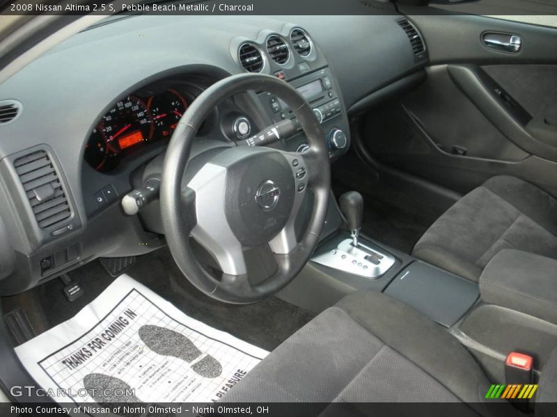 Pebble Beach Metallic / Charcoal 2008 Nissan Altima 2.5 S