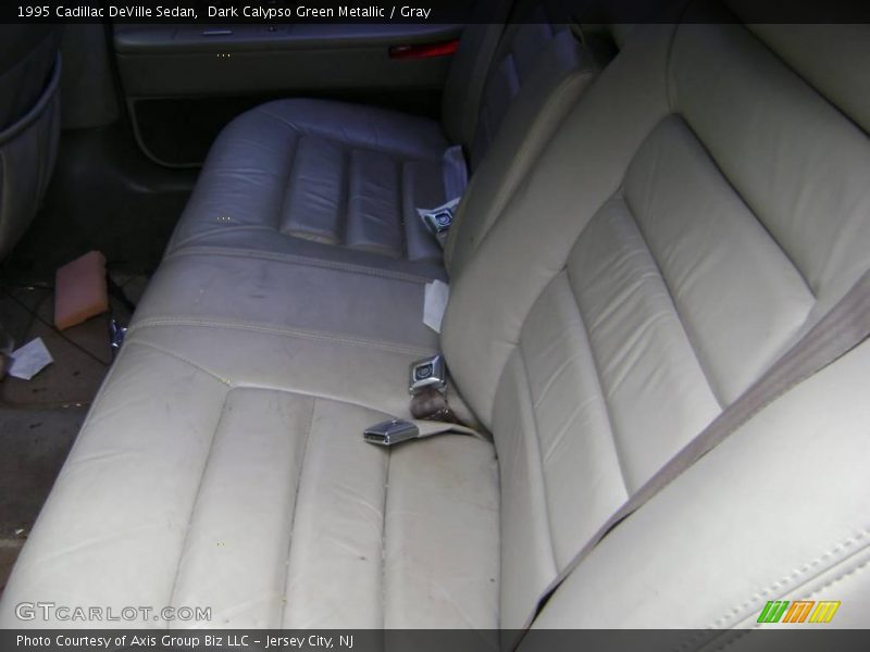 Dark Calypso Green Metallic / Gray 1995 Cadillac DeVille Sedan