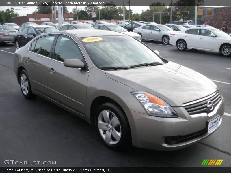 Pebble Beach Metallic / Charcoal 2008 Nissan Altima 2.5 S