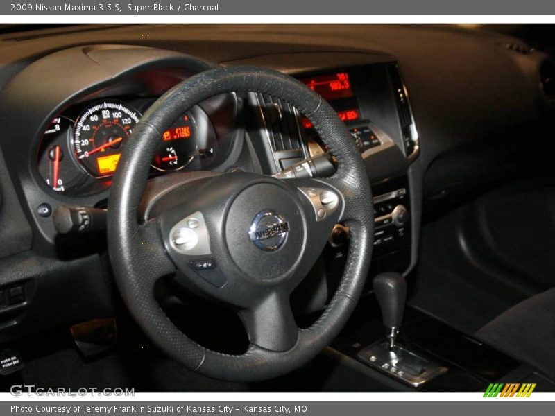 Super Black / Charcoal 2009 Nissan Maxima 3.5 S
