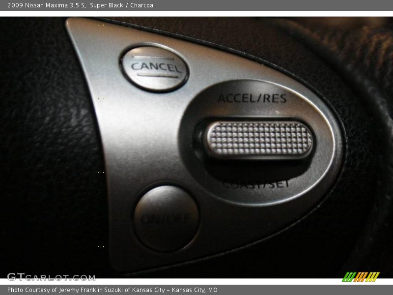 Super Black / Charcoal 2009 Nissan Maxima 3.5 S