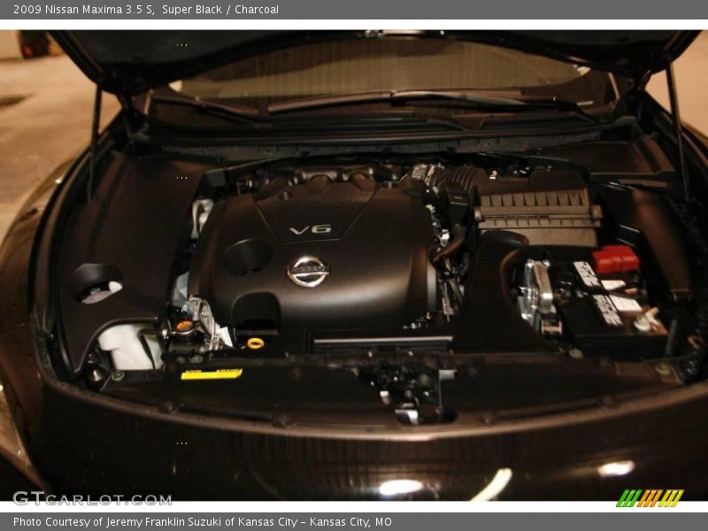Super Black / Charcoal 2009 Nissan Maxima 3.5 S
