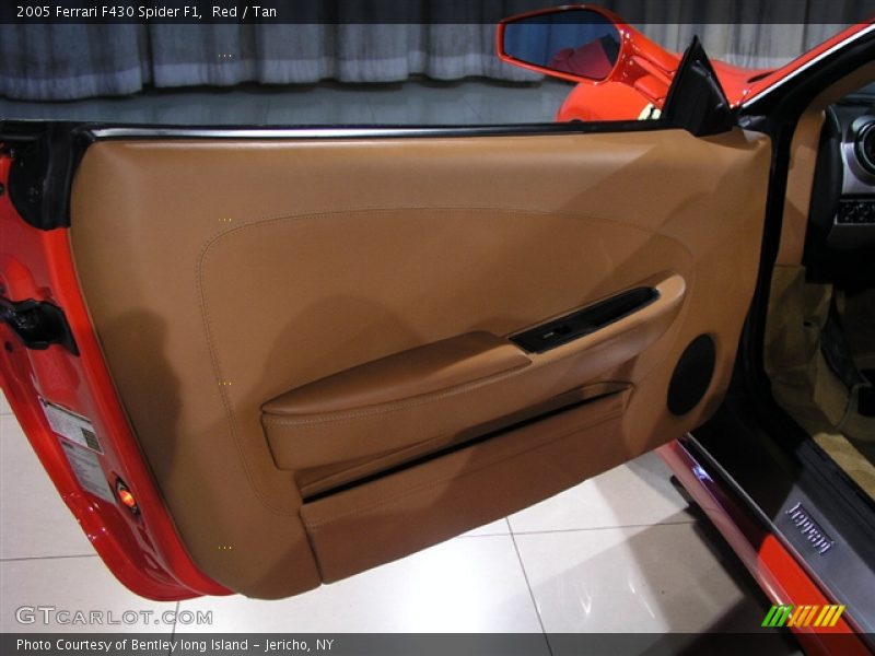 Red / Tan 2005 Ferrari F430 Spider F1