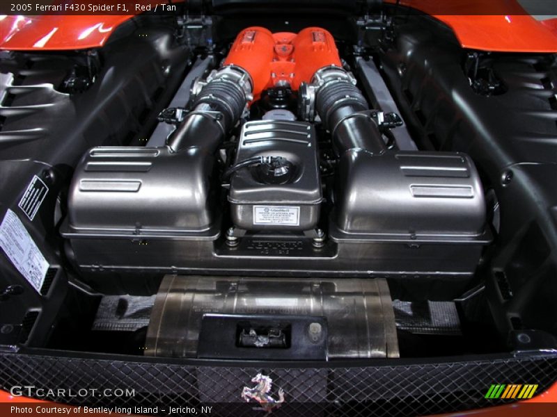 Red / Tan 2005 Ferrari F430 Spider F1
