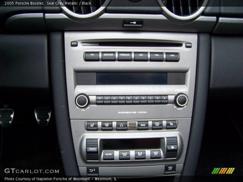 Seal Grey Metallic / Black 2005 Porsche Boxster