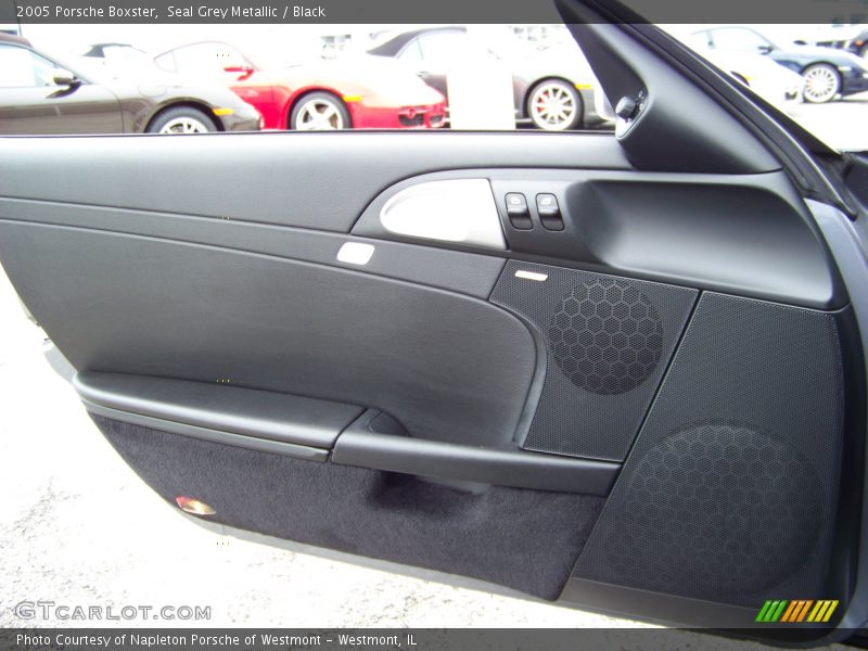 Seal Grey Metallic / Black 2005 Porsche Boxster