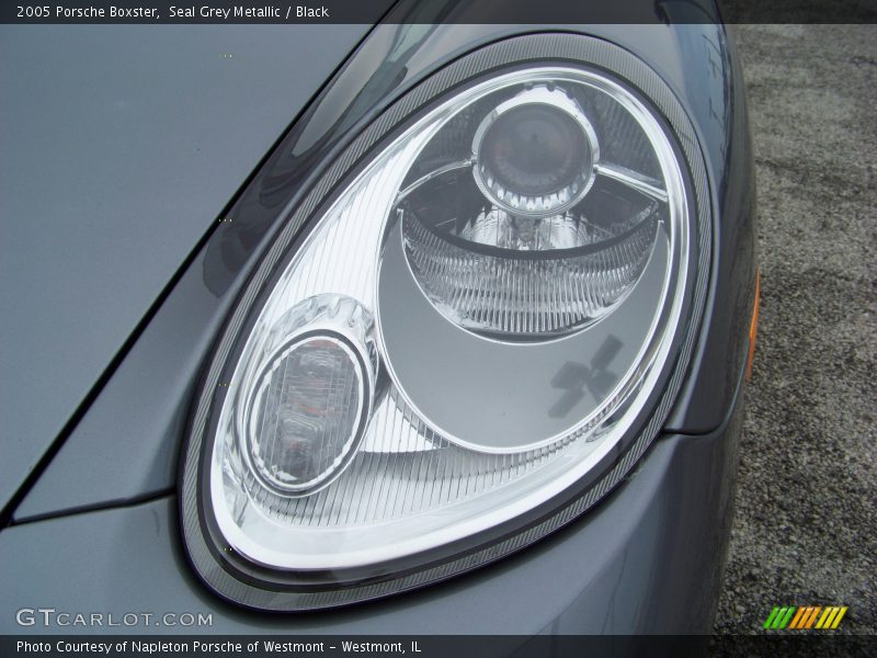 Seal Grey Metallic / Black 2005 Porsche Boxster