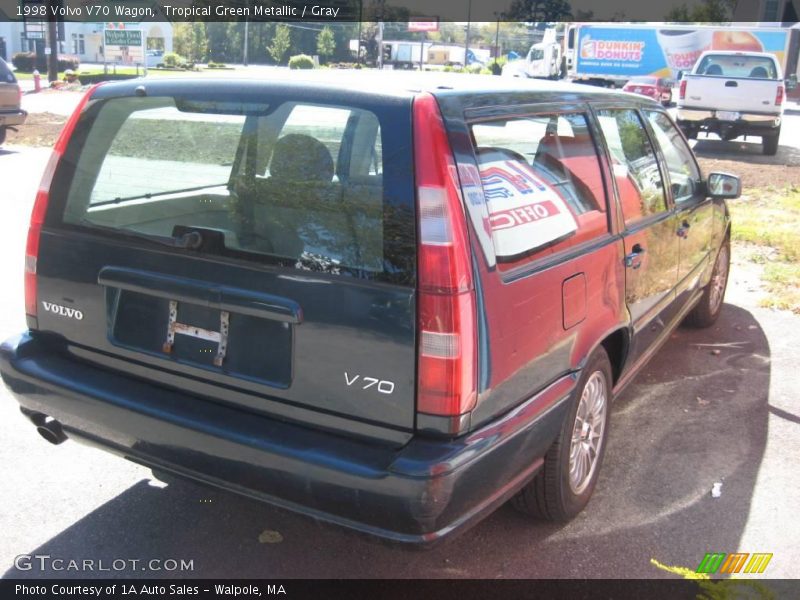 Tropical Green Metallic / Gray 1998 Volvo V70 Wagon
