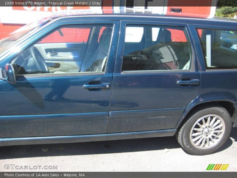 Tropical Green Metallic / Gray 1998 Volvo V70 Wagon