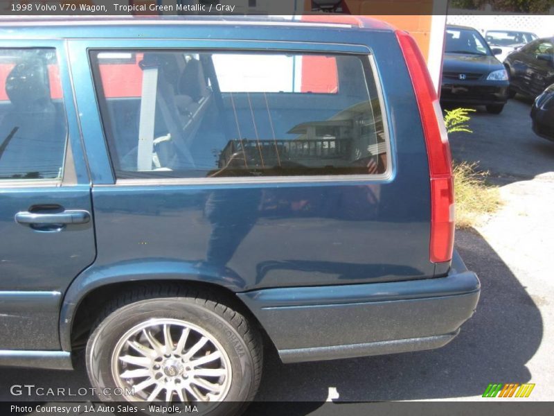 Tropical Green Metallic / Gray 1998 Volvo V70 Wagon