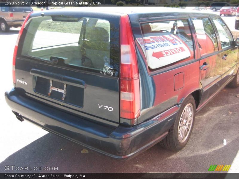 Tropical Green Metallic / Gray 1998 Volvo V70 Wagon