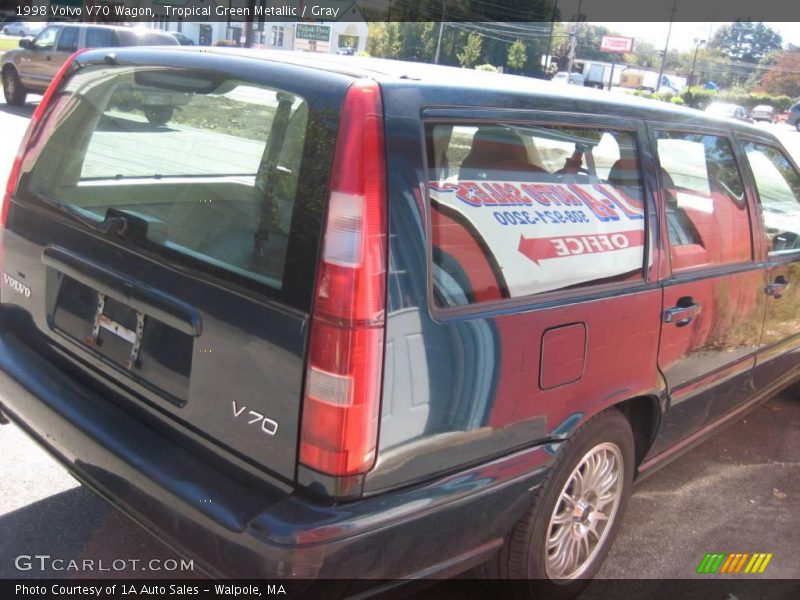 Tropical Green Metallic / Gray 1998 Volvo V70 Wagon