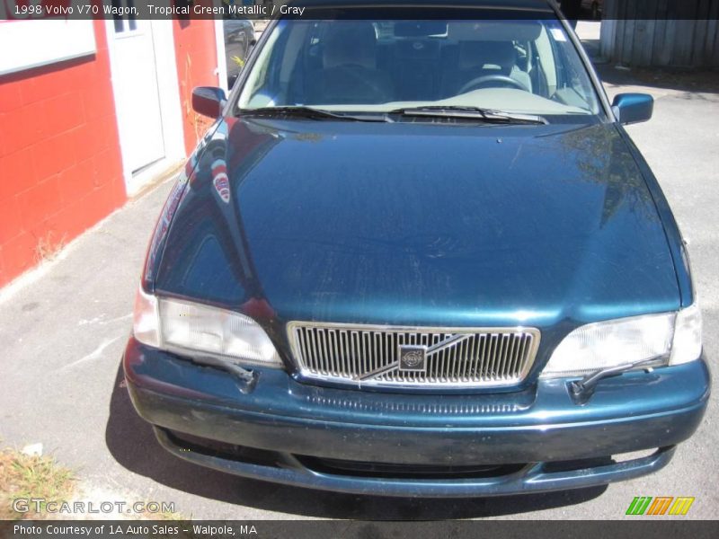 Tropical Green Metallic / Gray 1998 Volvo V70 Wagon