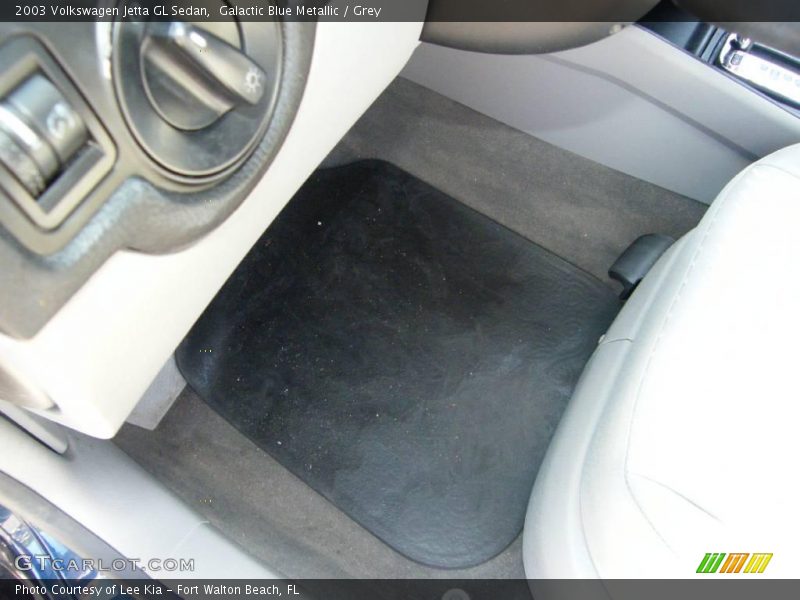 Galactic Blue Metallic / Grey 2003 Volkswagen Jetta GL Sedan