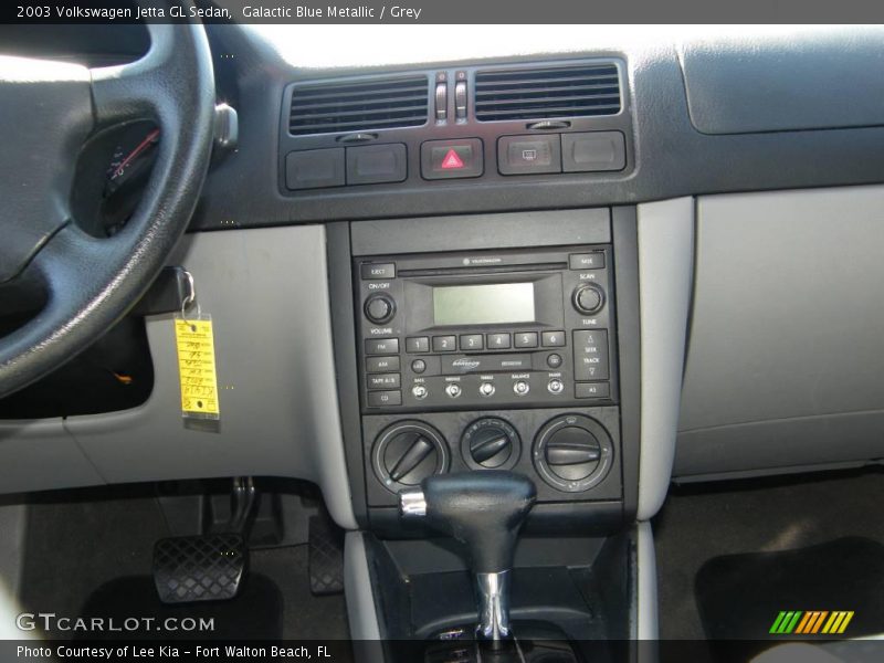 Galactic Blue Metallic / Grey 2003 Volkswagen Jetta GL Sedan