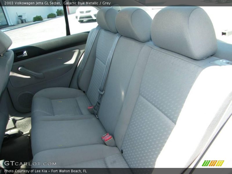 Galactic Blue Metallic / Grey 2003 Volkswagen Jetta GL Sedan