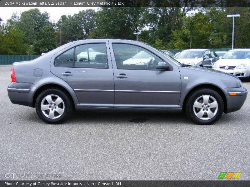 Platinum Grey Metallic / Black 2004 Volkswagen Jetta GLS Sedan