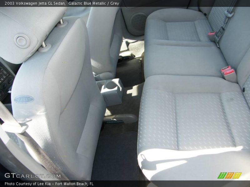 Galactic Blue Metallic / Grey 2003 Volkswagen Jetta GL Sedan