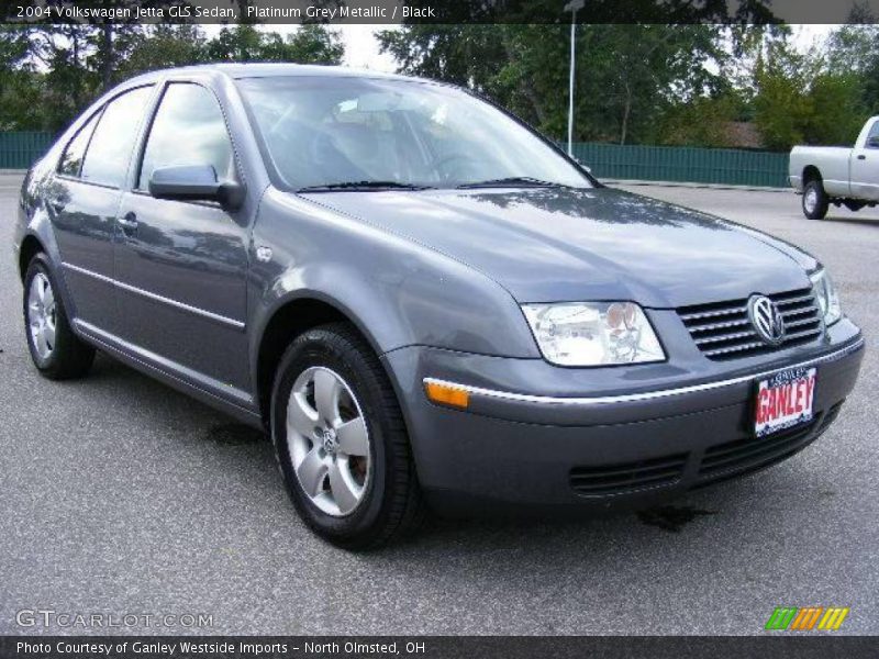 Platinum Grey Metallic / Black 2004 Volkswagen Jetta GLS Sedan