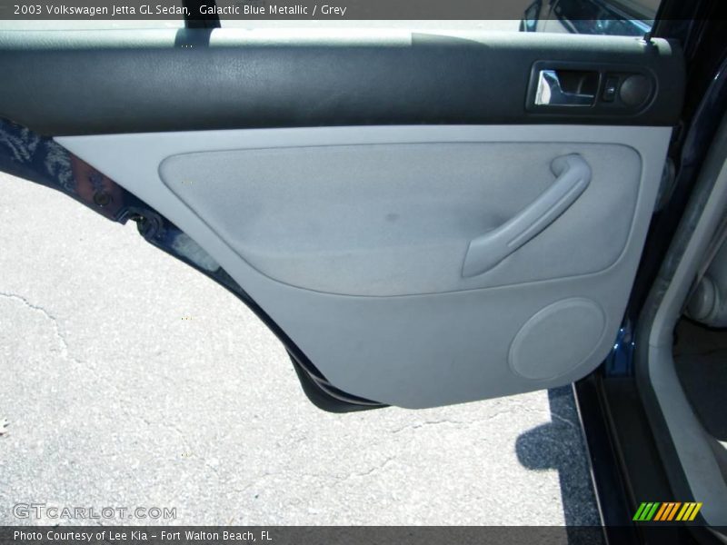 Galactic Blue Metallic / Grey 2003 Volkswagen Jetta GL Sedan