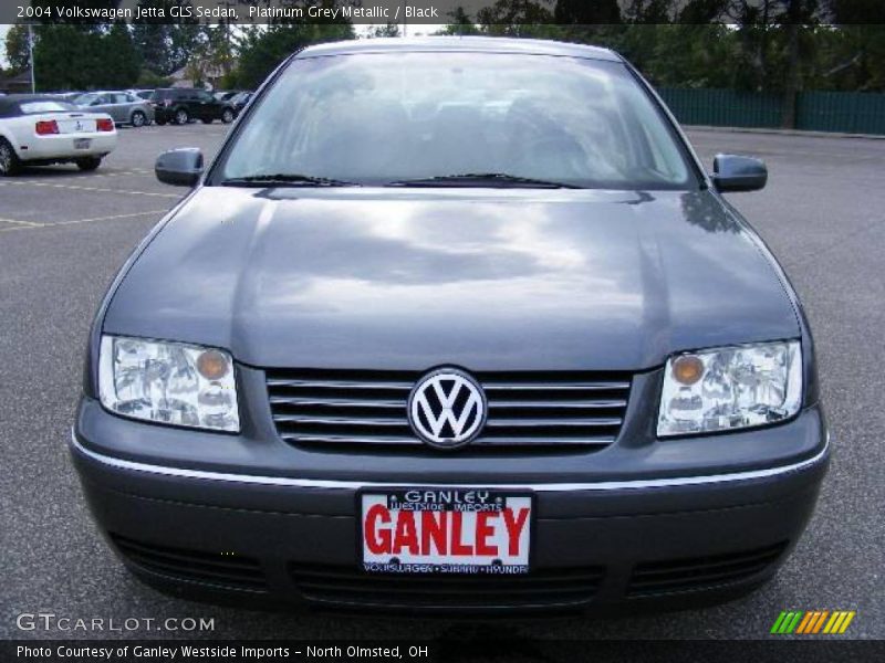Platinum Grey Metallic / Black 2004 Volkswagen Jetta GLS Sedan