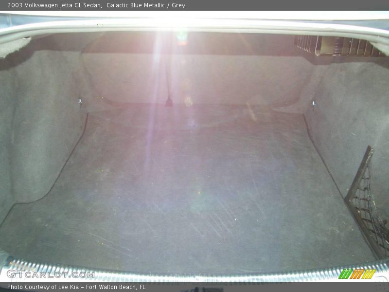 Galactic Blue Metallic / Grey 2003 Volkswagen Jetta GL Sedan