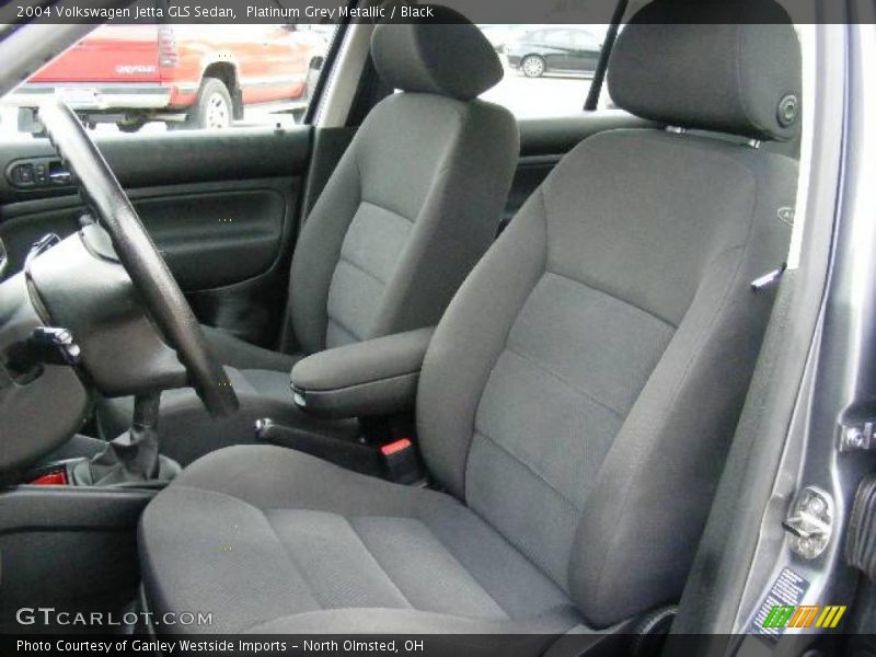 Platinum Grey Metallic / Black 2004 Volkswagen Jetta GLS Sedan