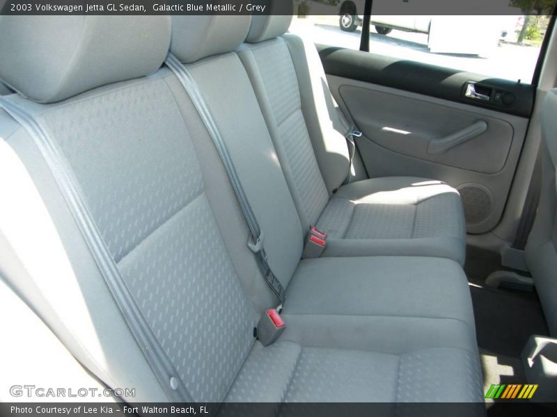 Galactic Blue Metallic / Grey 2003 Volkswagen Jetta GL Sedan
