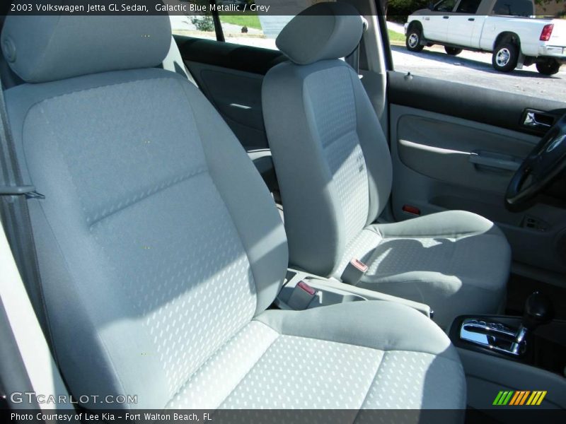 Galactic Blue Metallic / Grey 2003 Volkswagen Jetta GL Sedan