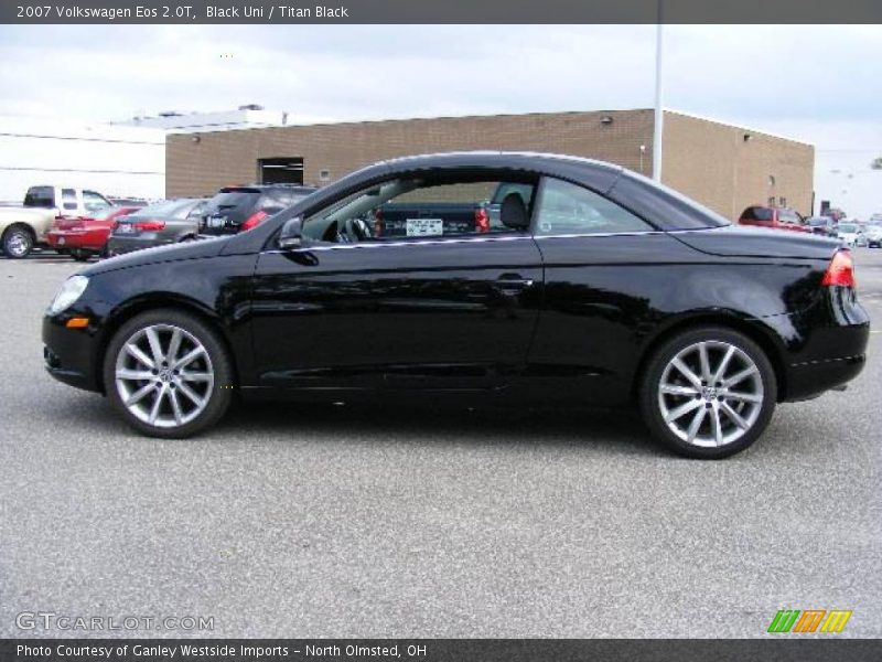 Black Uni / Titan Black 2007 Volkswagen Eos 2.0T