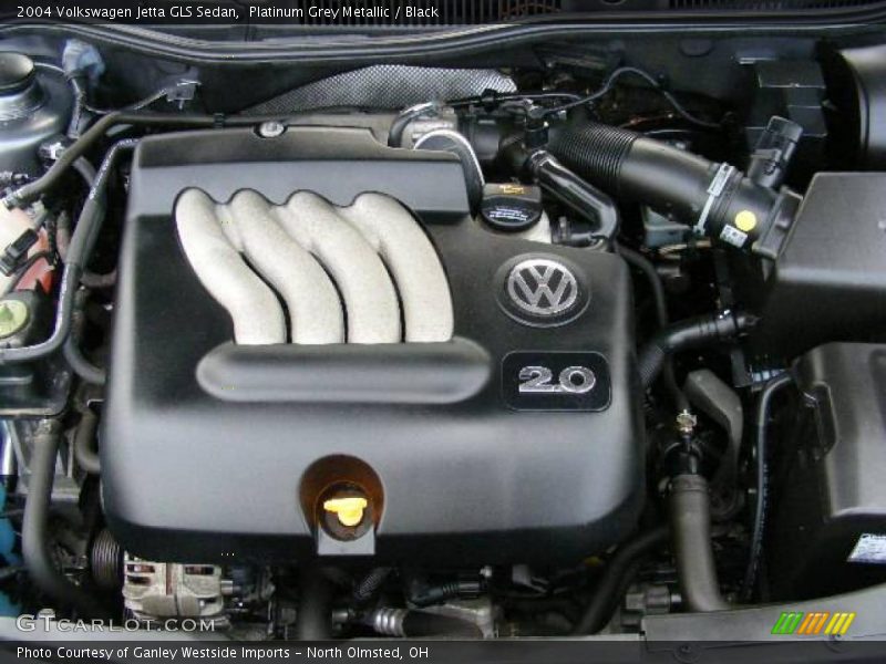 Platinum Grey Metallic / Black 2004 Volkswagen Jetta GLS Sedan