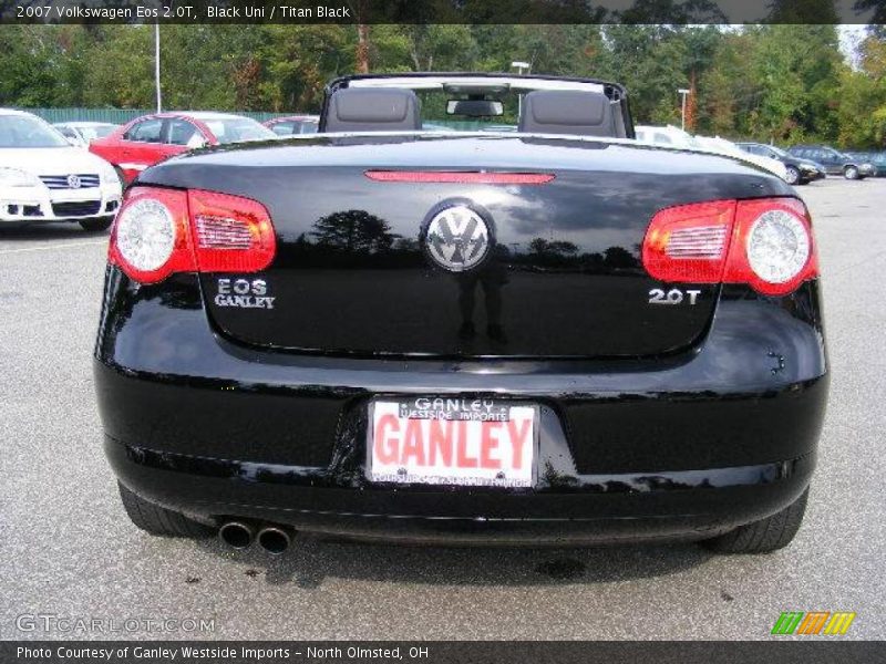 Black Uni / Titan Black 2007 Volkswagen Eos 2.0T